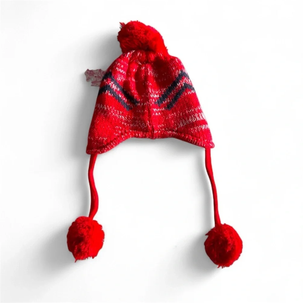 Curls & Pearls Cozy Infant Beanie Hat. New with tags .